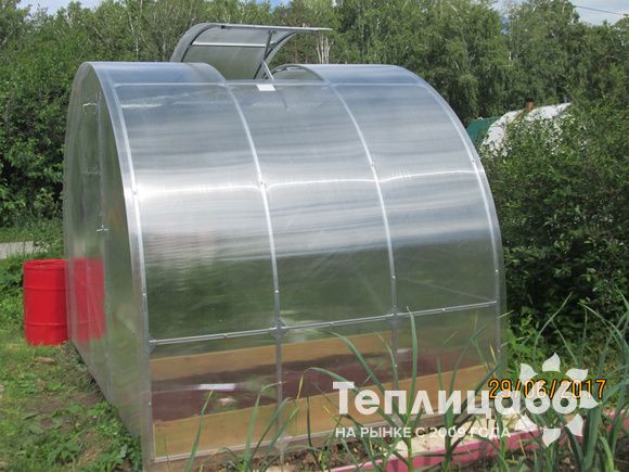 Теплица Рада 3М из поликарбоната, ширина 3 м